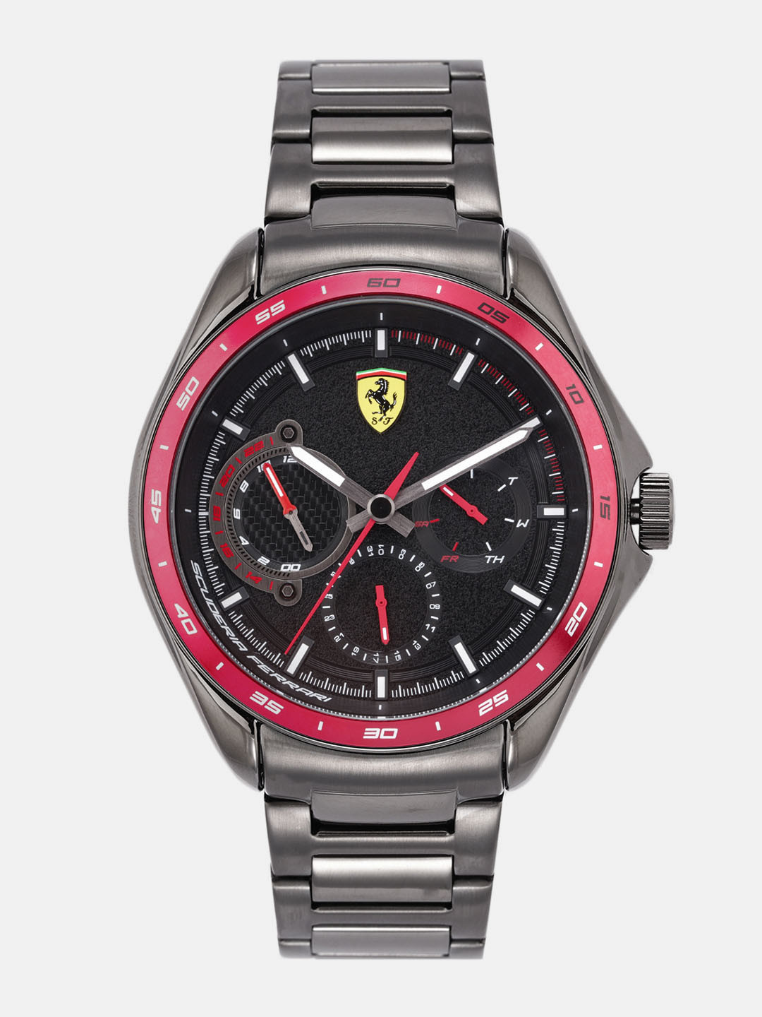 

SCUDERIA FERRARI Speedracer Men Black Analogue Watch 0830707