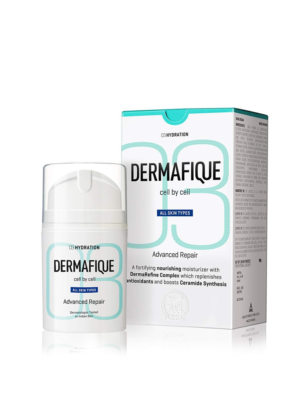 

Dermafique Advanced Repair Moisturizer, White
