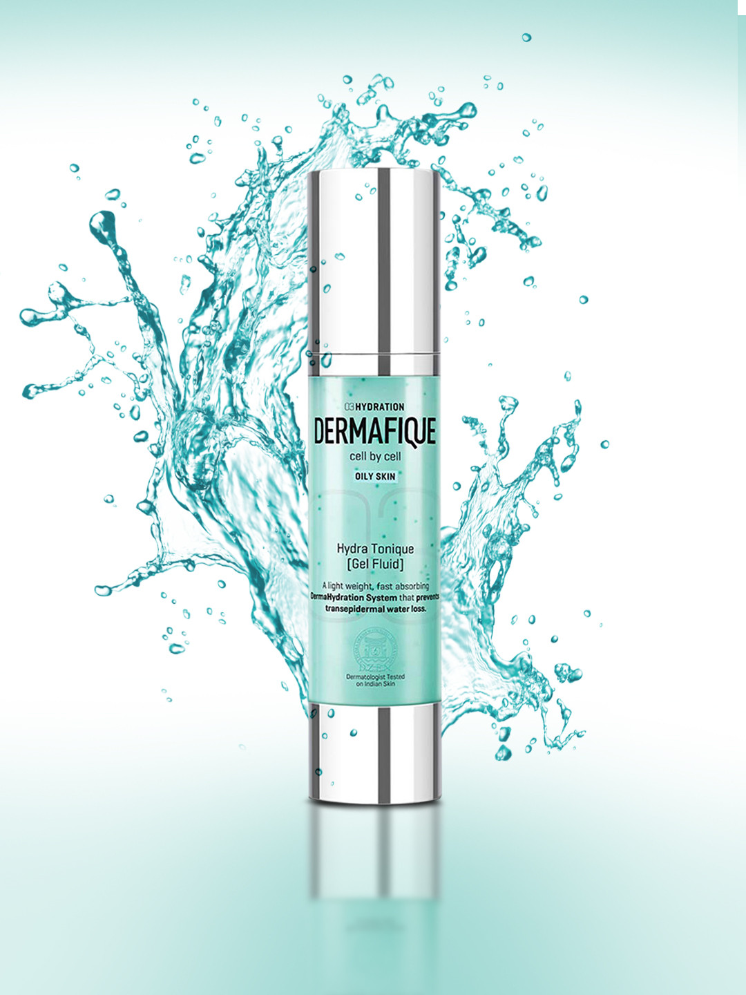 

Dermafique Cell By Cell Hydra Tonique Gel Fluid For Oily Skin 50ml, Green