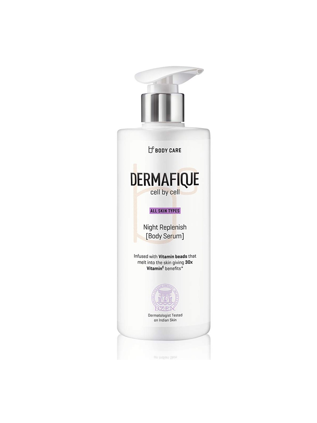 

Dermafique Unisex Night Replenish Body Serum 300 ml, White