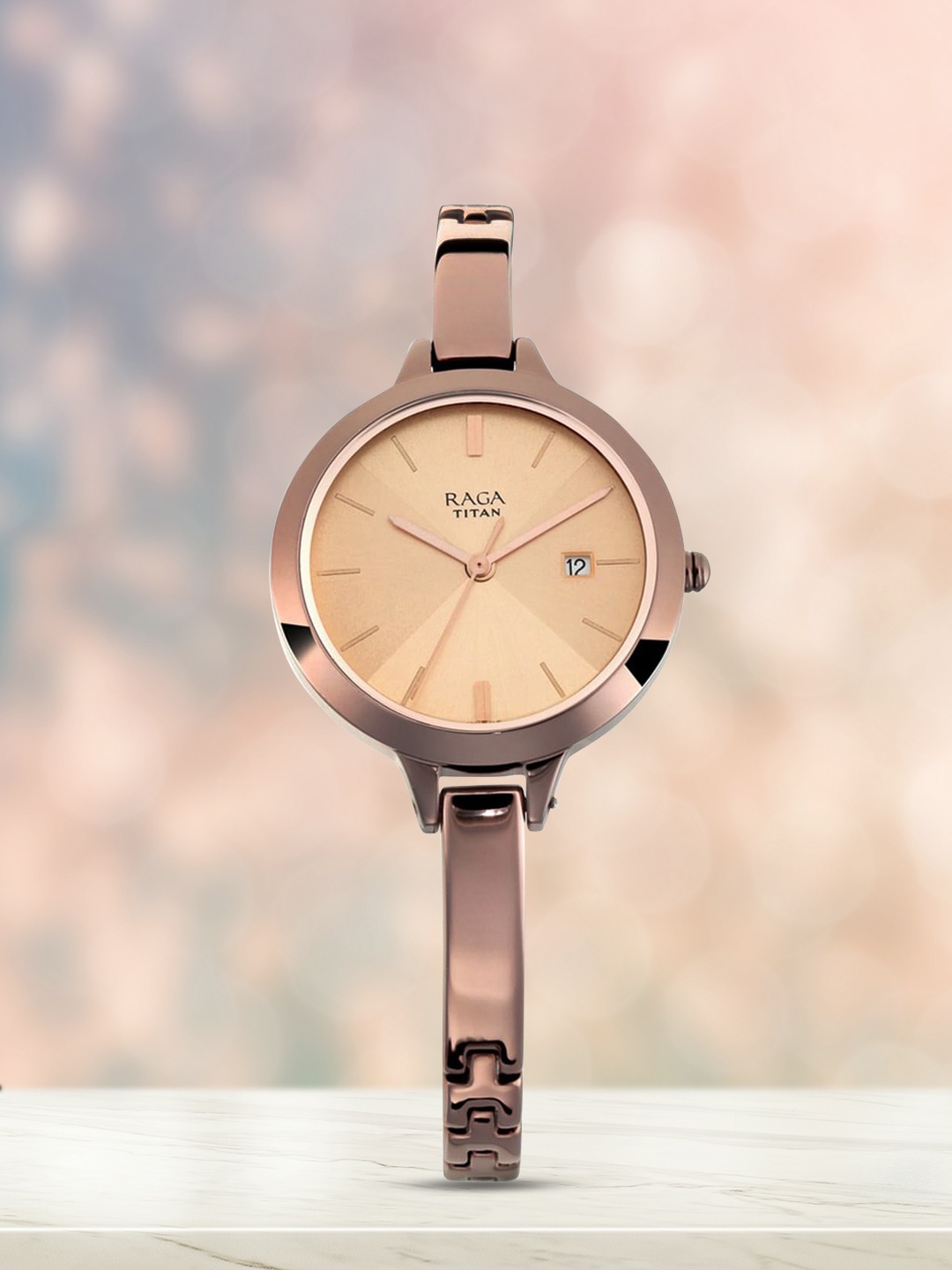 

Titan Raga Viva Refresher Women Rose Gold Analogue watch NL2578QM01