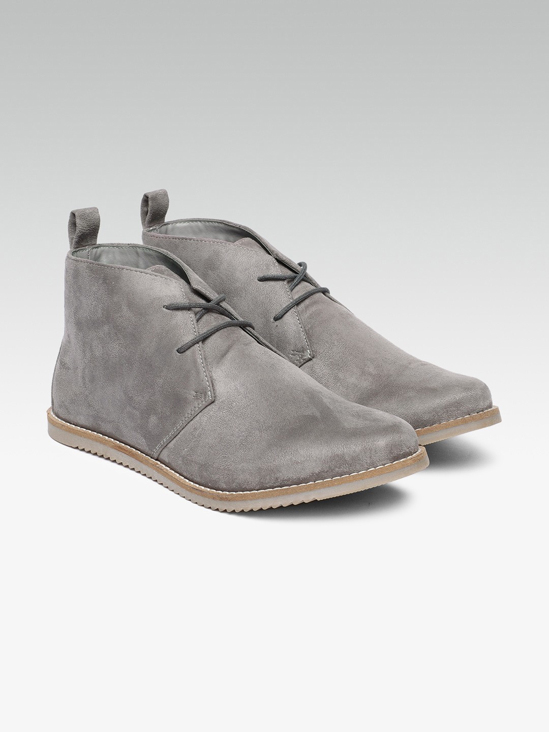 

Carlton London Women Grey Flat Boots