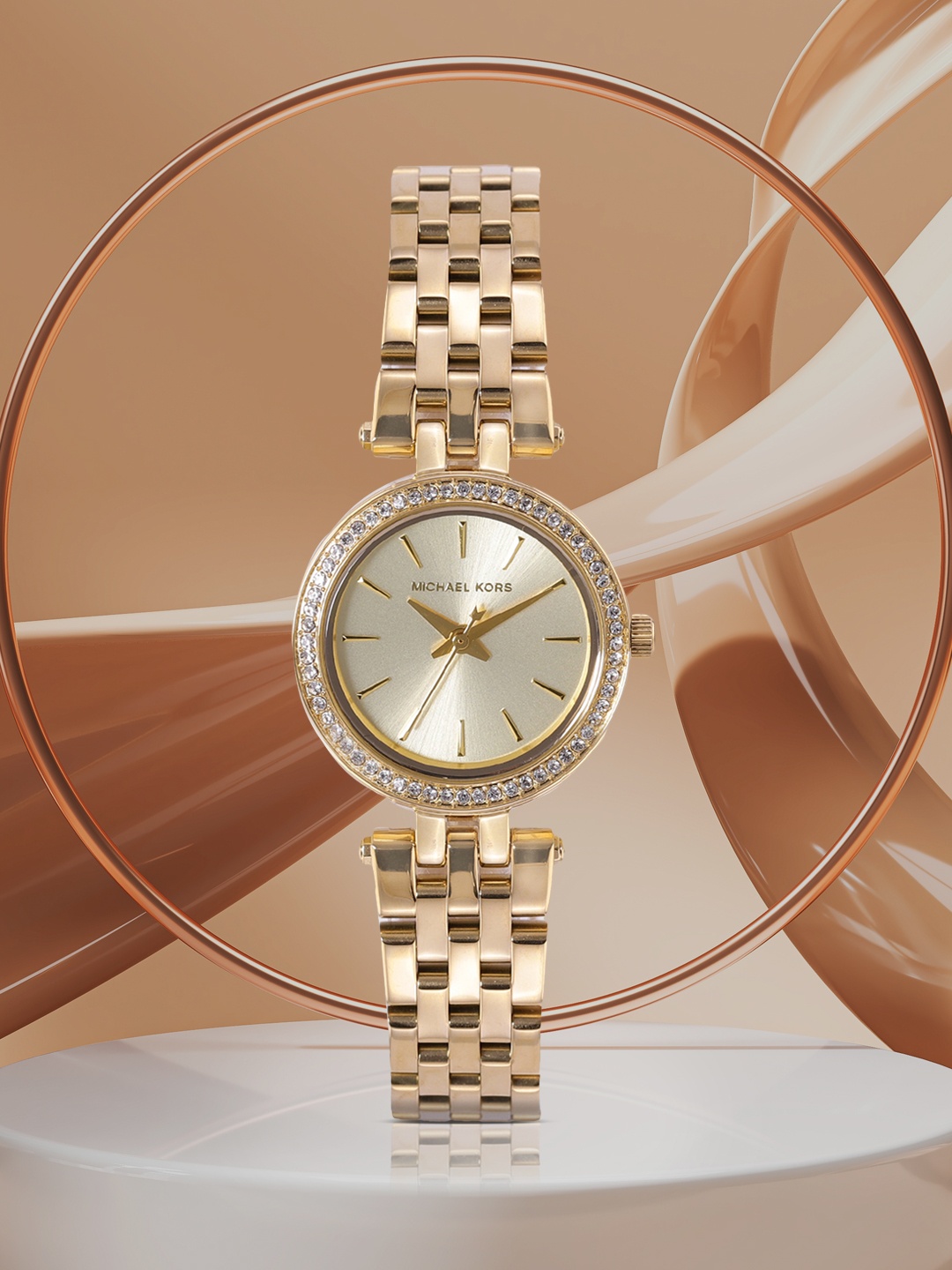 

Michael Kors DARCI Women Gold Analogue Watch MK3295