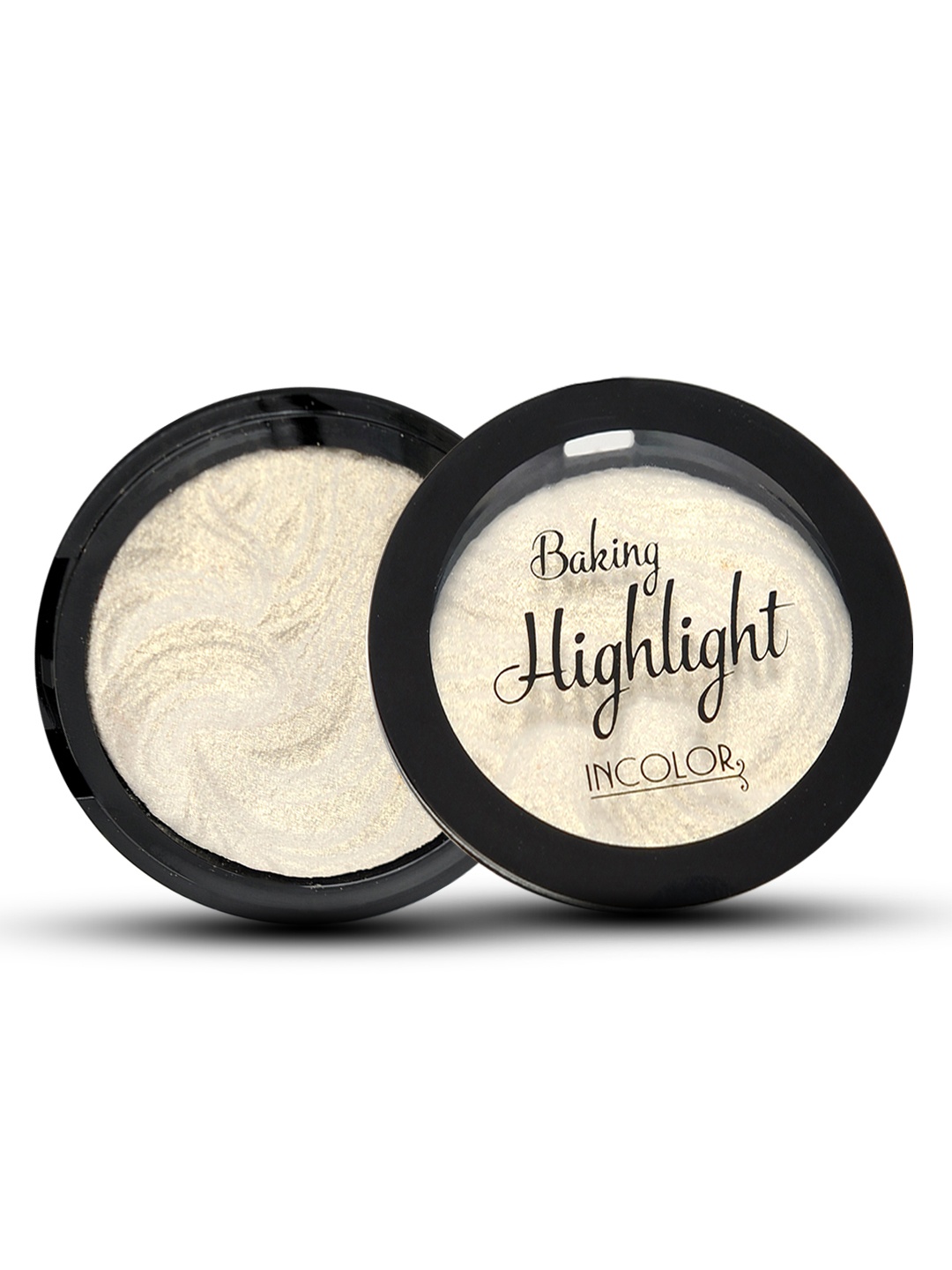 

INCOLOR Women Baking Highlighter 01 - High Beam 9gm, White