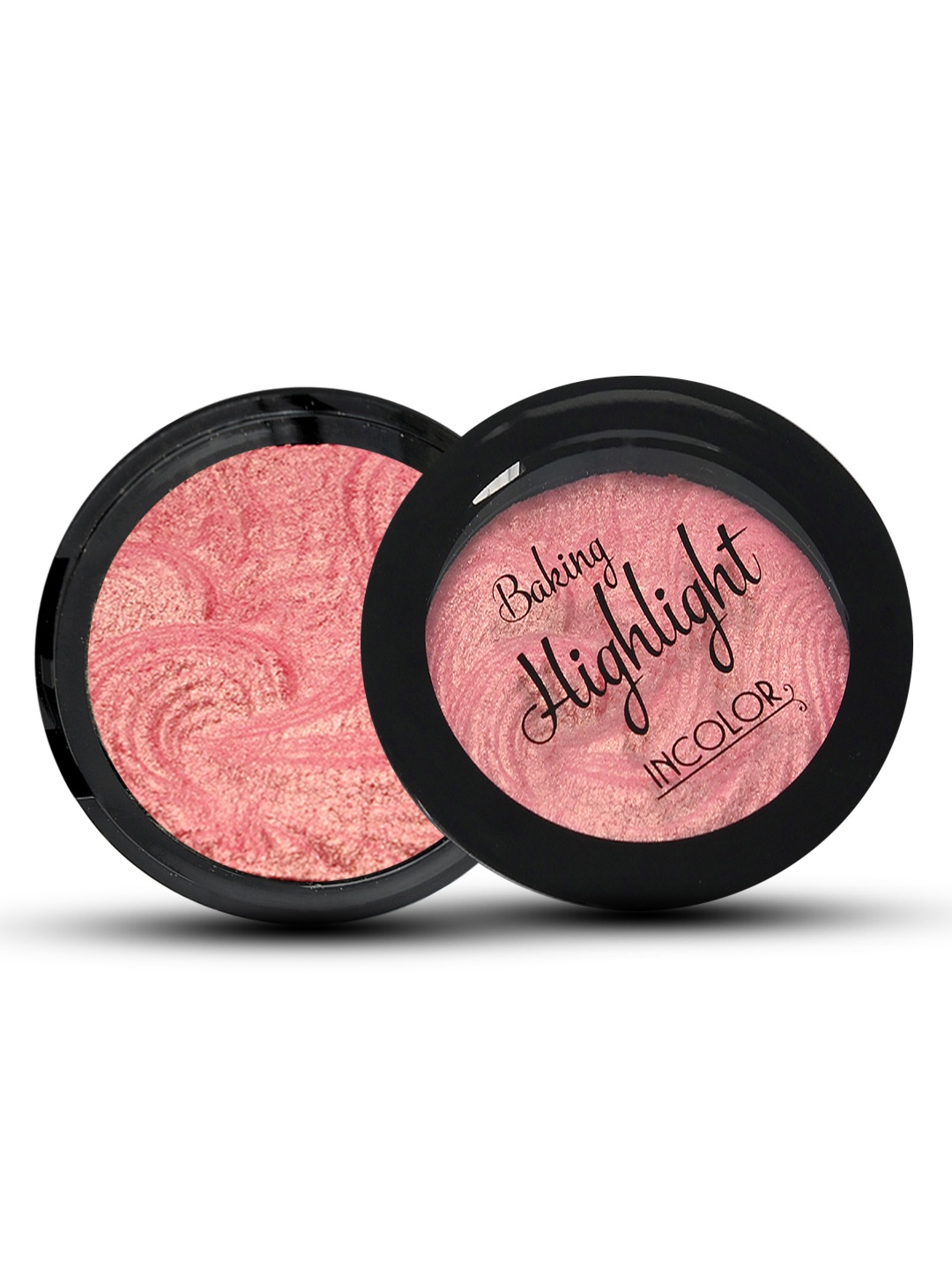 

INCOLOR Women Baking Highlighter 09 - Punch 9gm, Pink