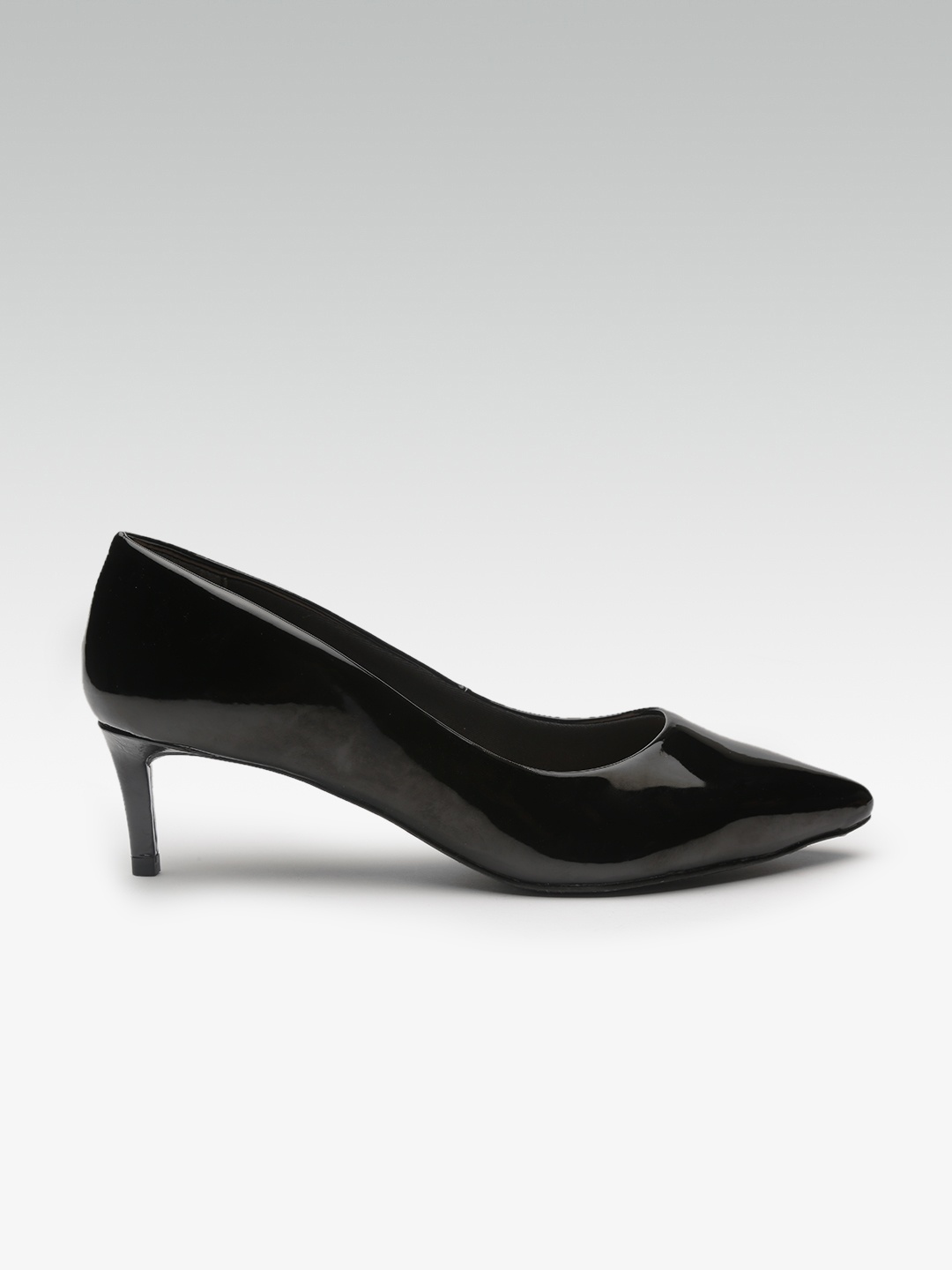 

Carlton London Women Black Solid Pumps