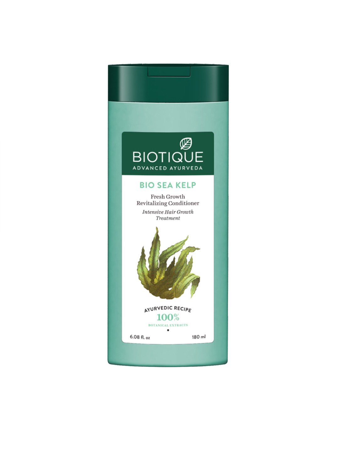 

Biotique Bio Sea Kelp Fresh Growth Revitalizing Sustainable Conditioner 180 ml, Green