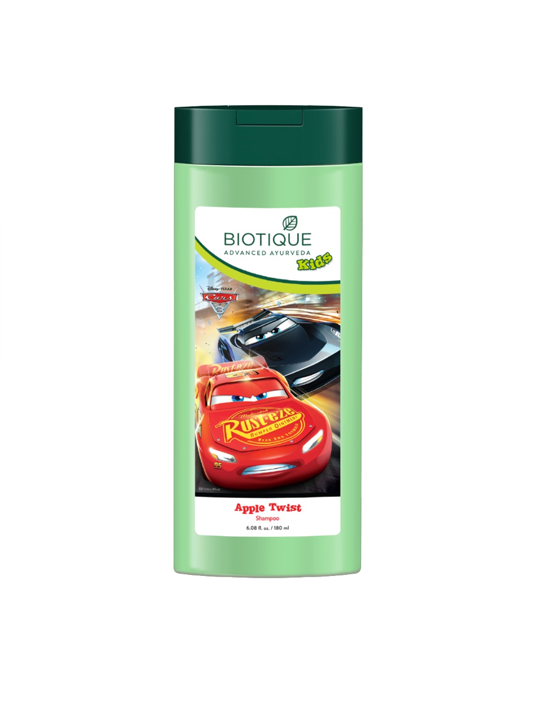 

Biotique Disney Kids Cars Apple Twist Shampoo 180 ml, Transparent
