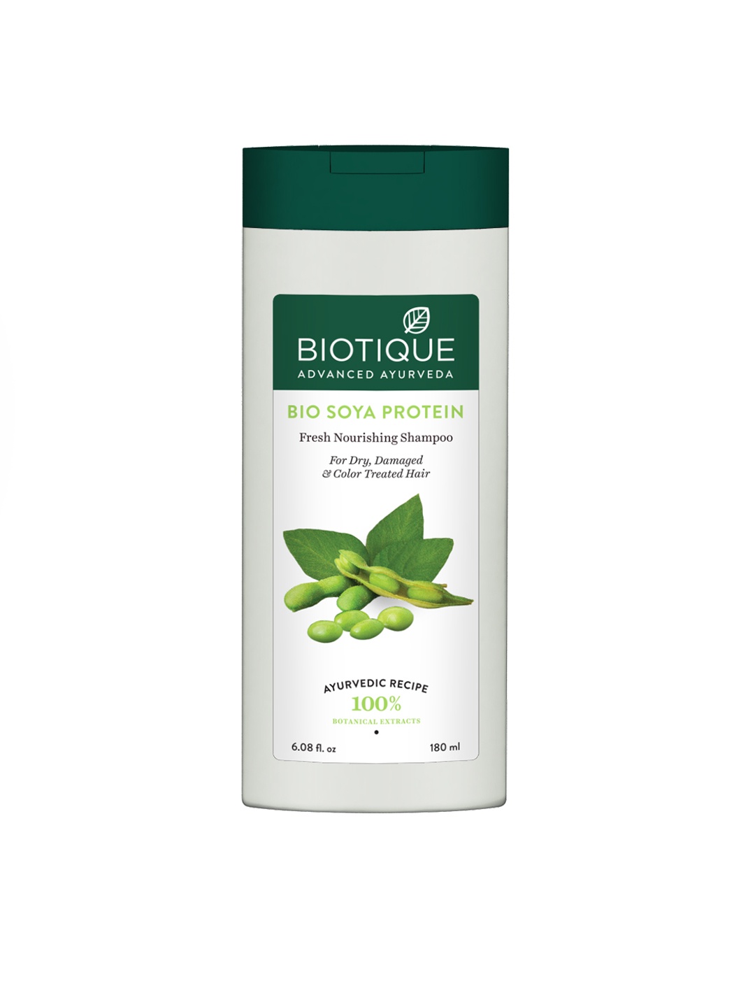 

Biotique Unisex Bio Soya Protein Fresh Nourishing Sustainable Shampoo 180 ml, Transparent