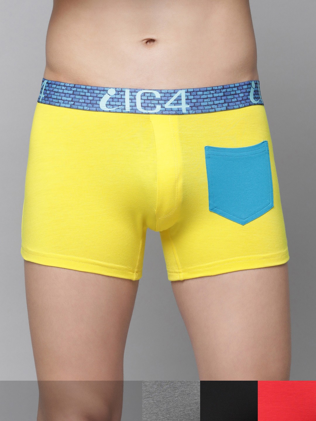 

IC4 Men Urbane Pack of 4 Trunks 0266P4, Multi