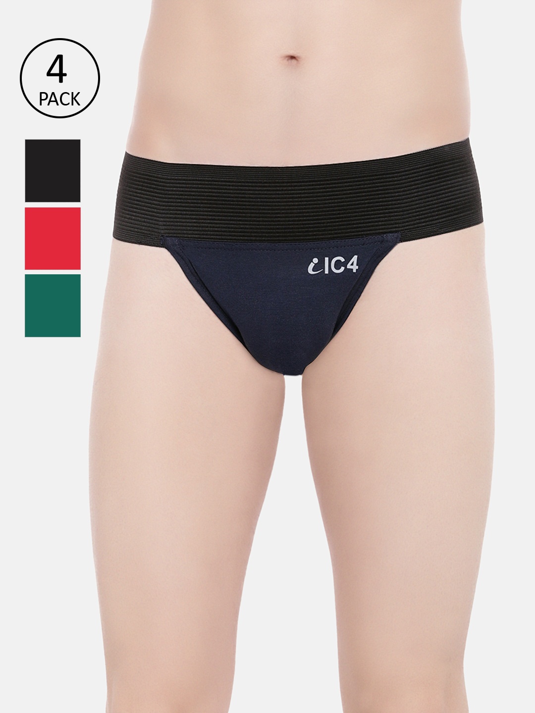 

IC4 Men Assorted Pack of 4 Gym Supporter 0201PP4