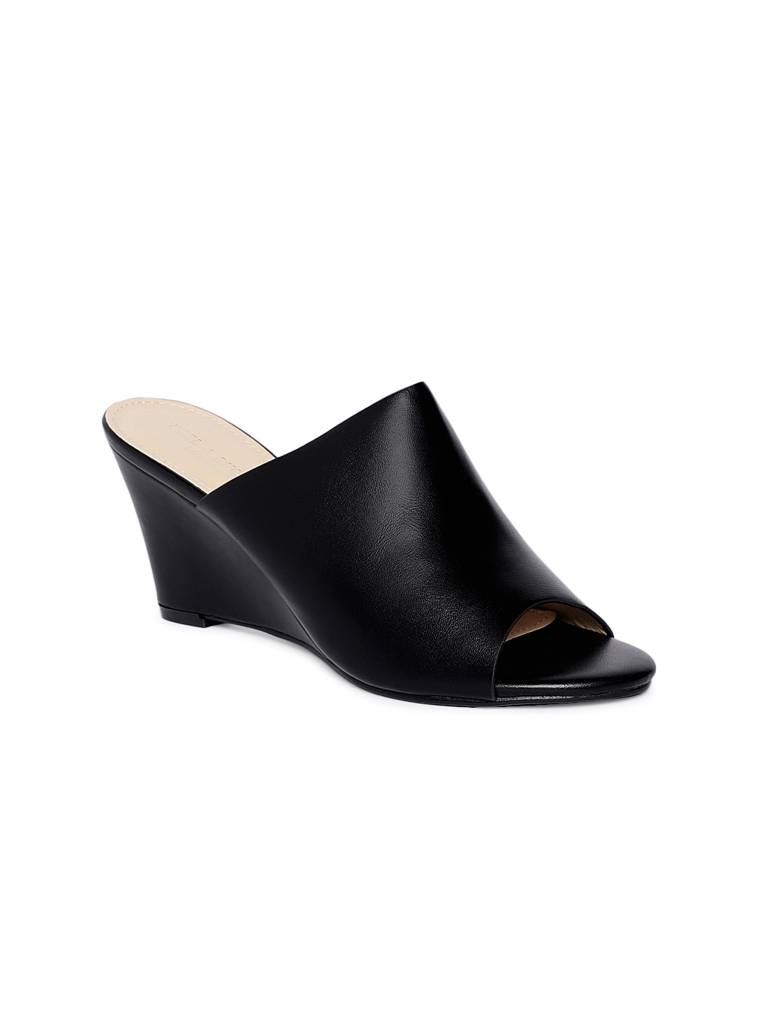

Heel & Buckle London Women Black Solid Heels