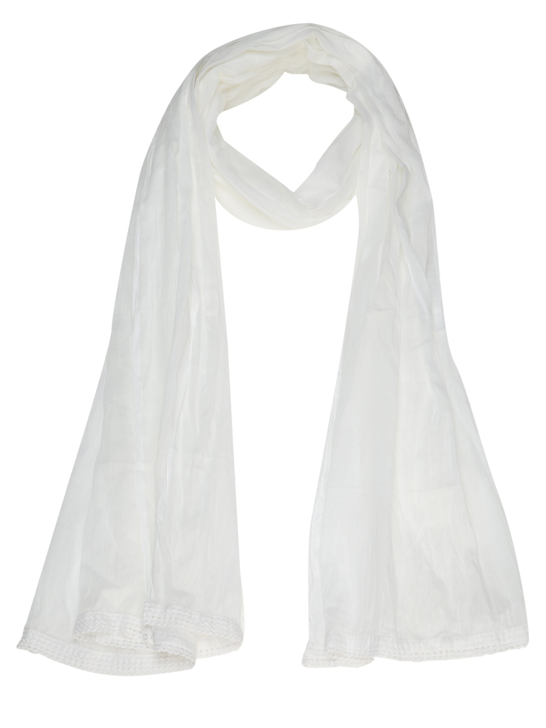 

Dupatta Bazaar White Dupatta