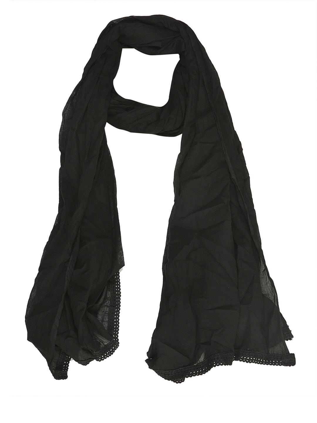 

Dupatta Bazaar Black Dupatta
