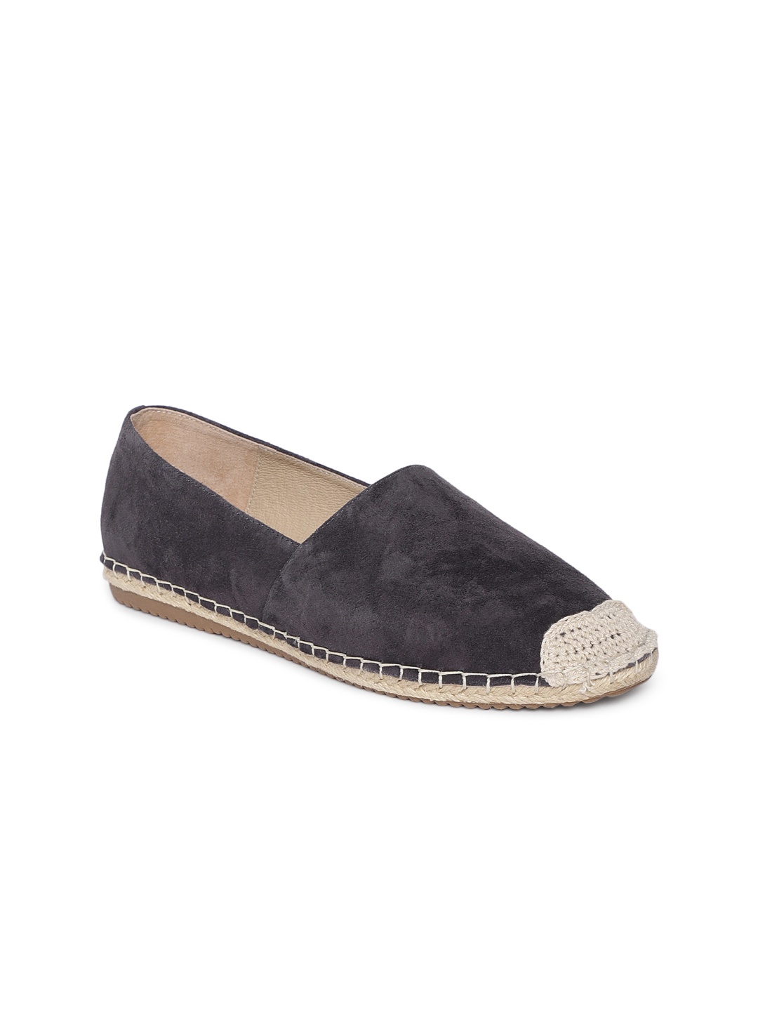 

Heel & Buckle London Women Navy Blue Suede Espadrilles