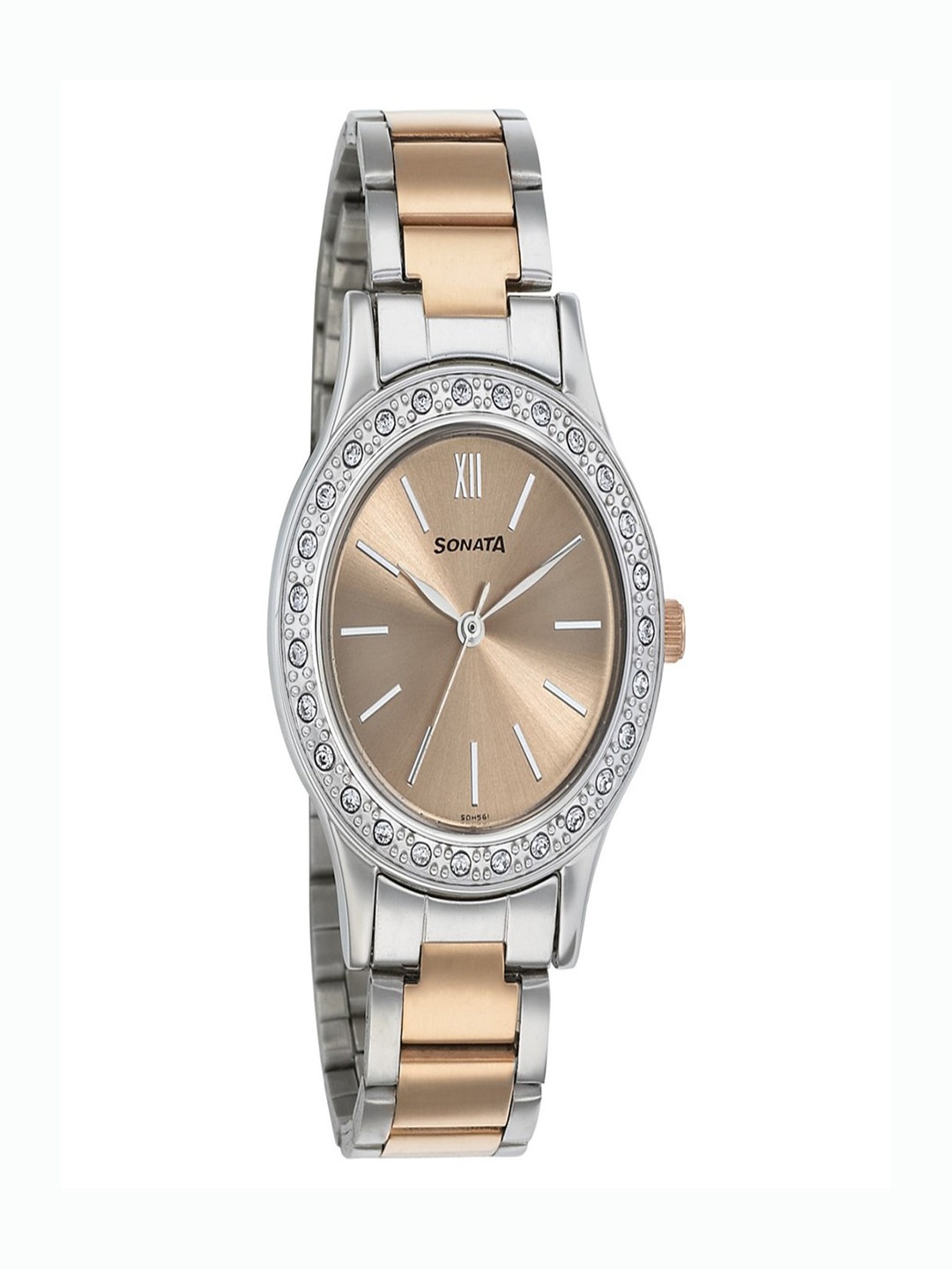 

Sonata Blush Women Silver Analogue watch 8123KM01