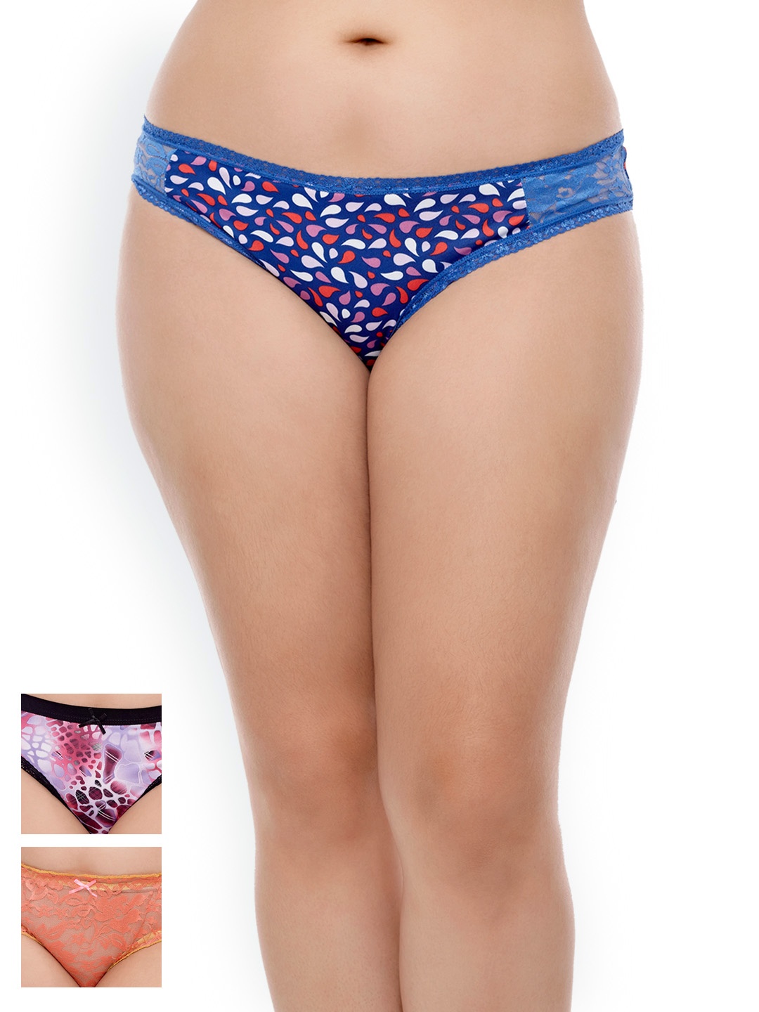 

Penny Women Pack of 3 Bikini Briefs PYBKNIPK34AASTD, Blue