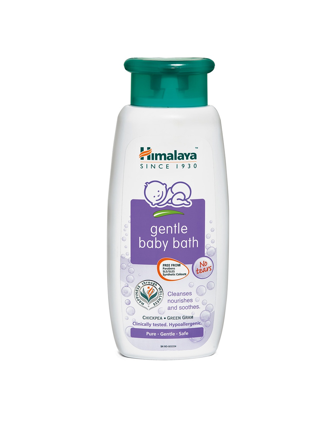 

Himalaya Baby Gentle Baby Bubble Bath 400 ml, White