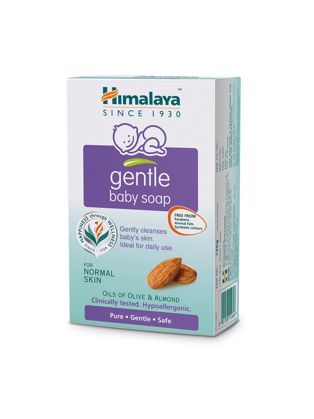 

Himalaya Gentle Soap 125g, White