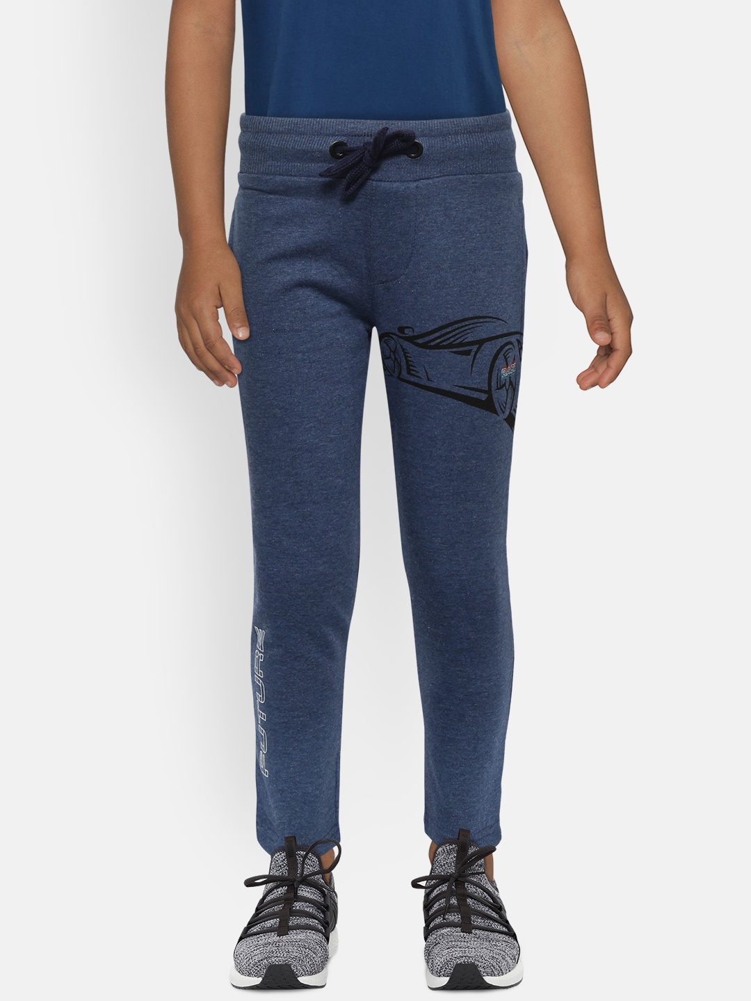 

Sweet Dreams Boys Navy Blue Solid Track Pants
