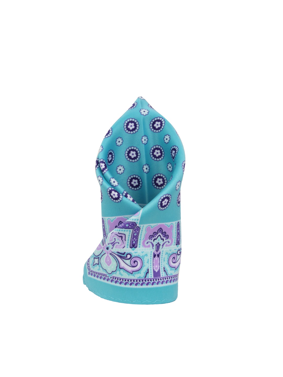 

Alvaro Castagnino Blue Printed Pocket Square