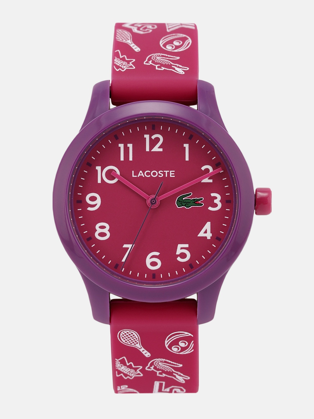 

Lacoste Kids-Unisex Pink Analogue Watch 2030012