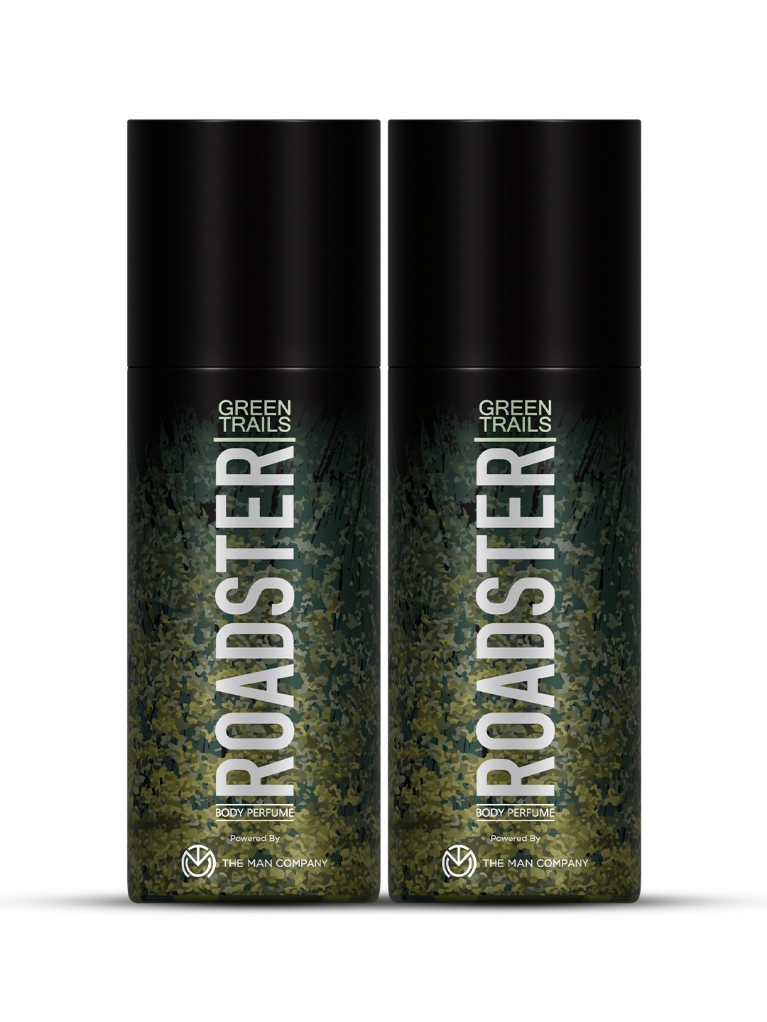 

The Roadster Lifestyle Co Men Set of 2 Green Trails No Gas Body Sprays, Olive