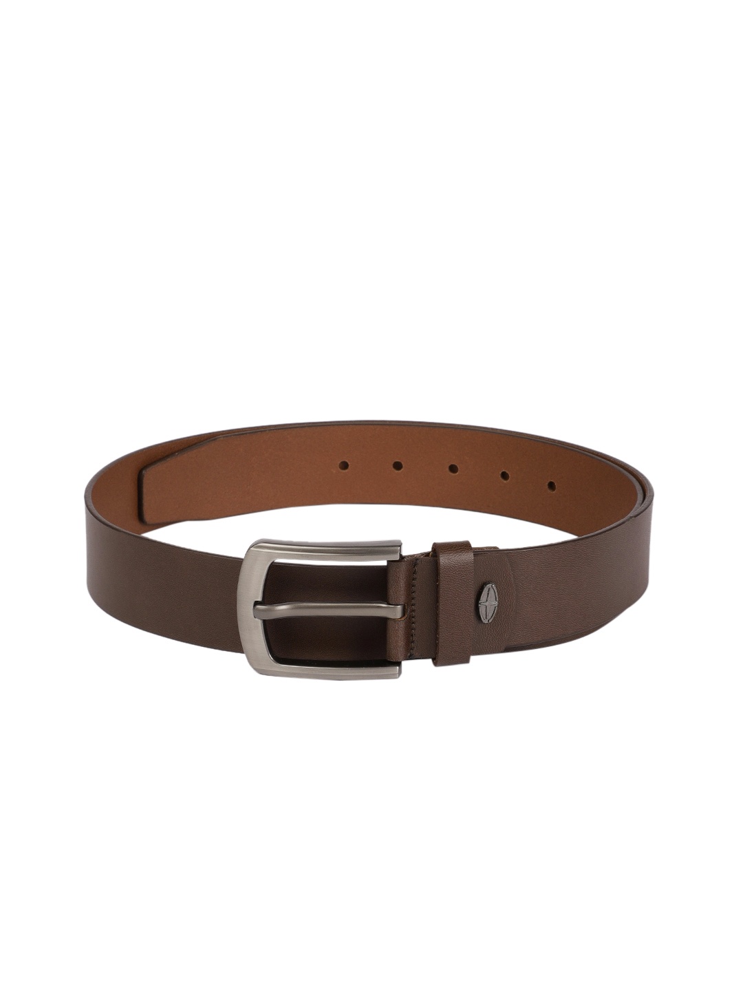BOXER Men Brown Solid Spanish Genuine Leather Belt BB4-02 B32