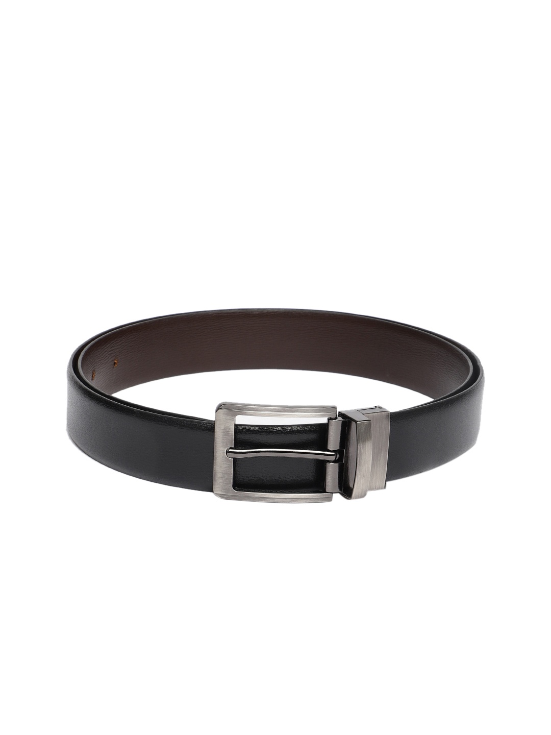 

BOXER Men Black Reversible Solid Genuine Leather Belt BB2-02 B42