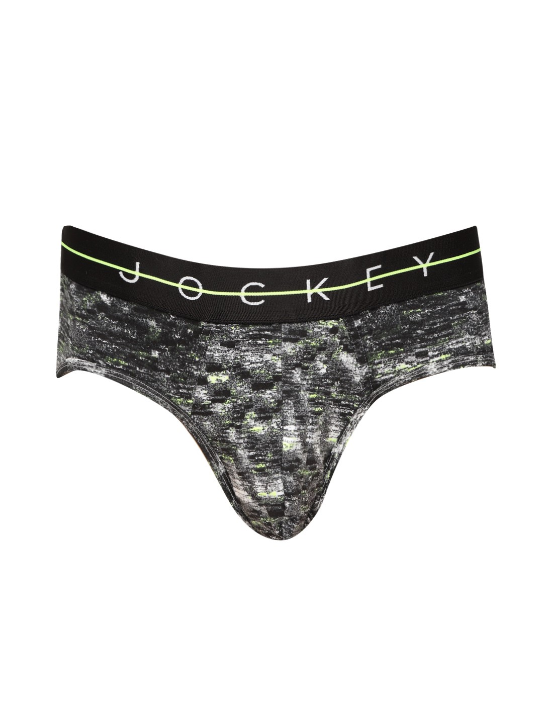 

Jockey Men Black & White Printed Basic Briefs NY01-0105-NYC01