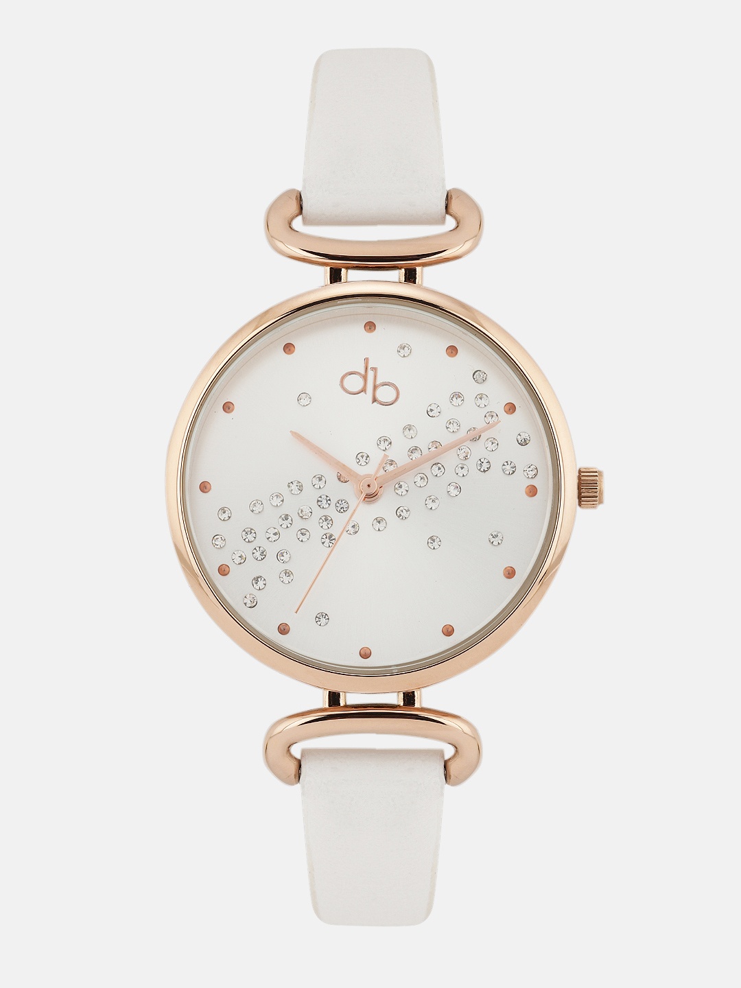 

DressBerry Women White Analogue Watch DB18-1A