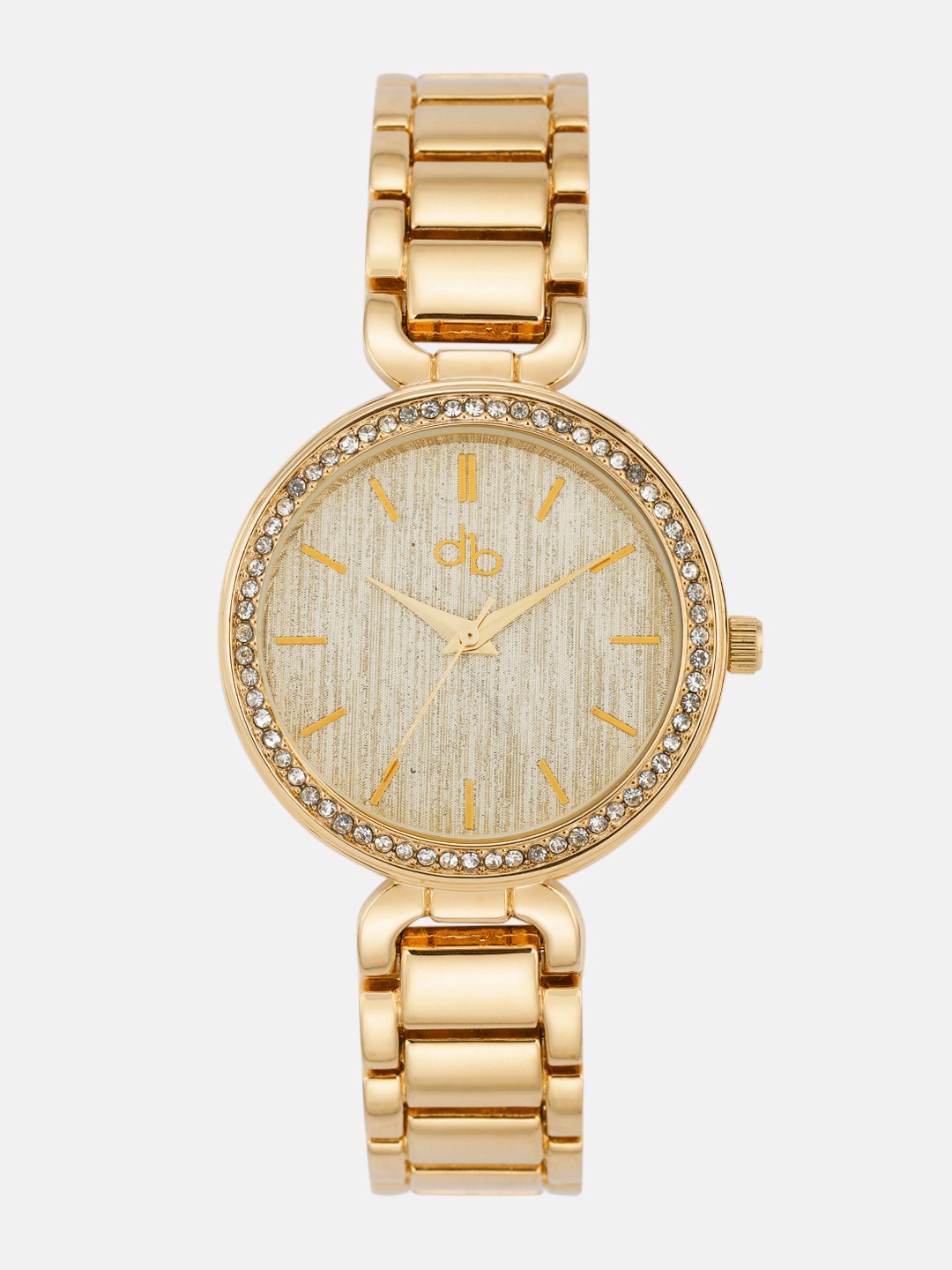 

DressBerry Women Gold-Toned Analogue Watch DB18-31A