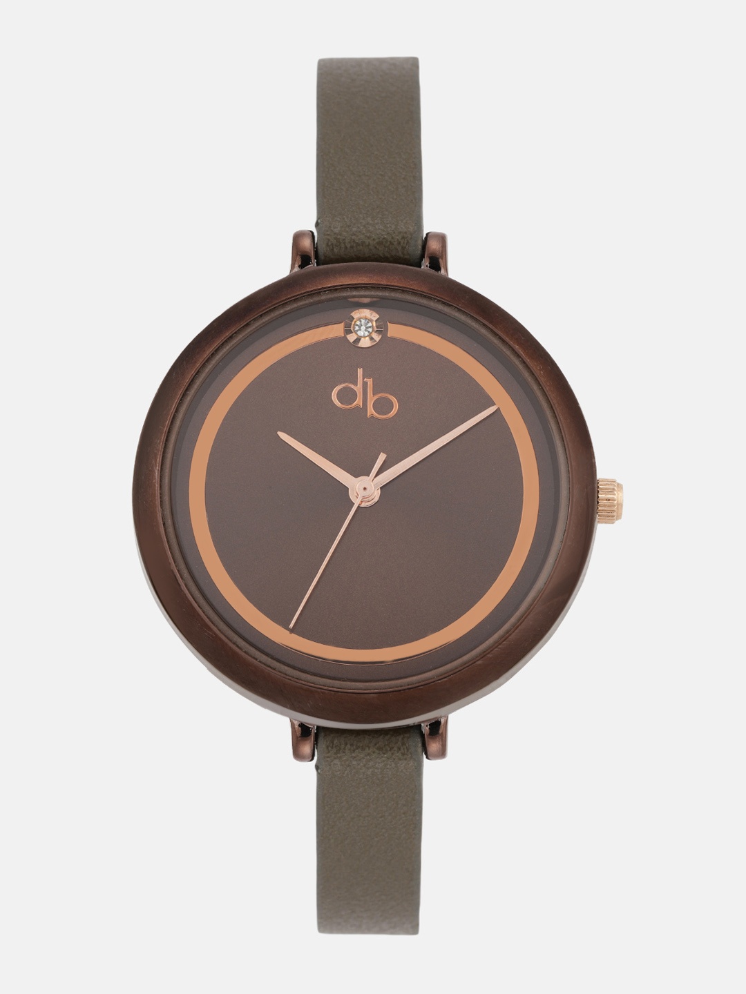 

DressBerry Women Brown Analogue Watch DB18-2B