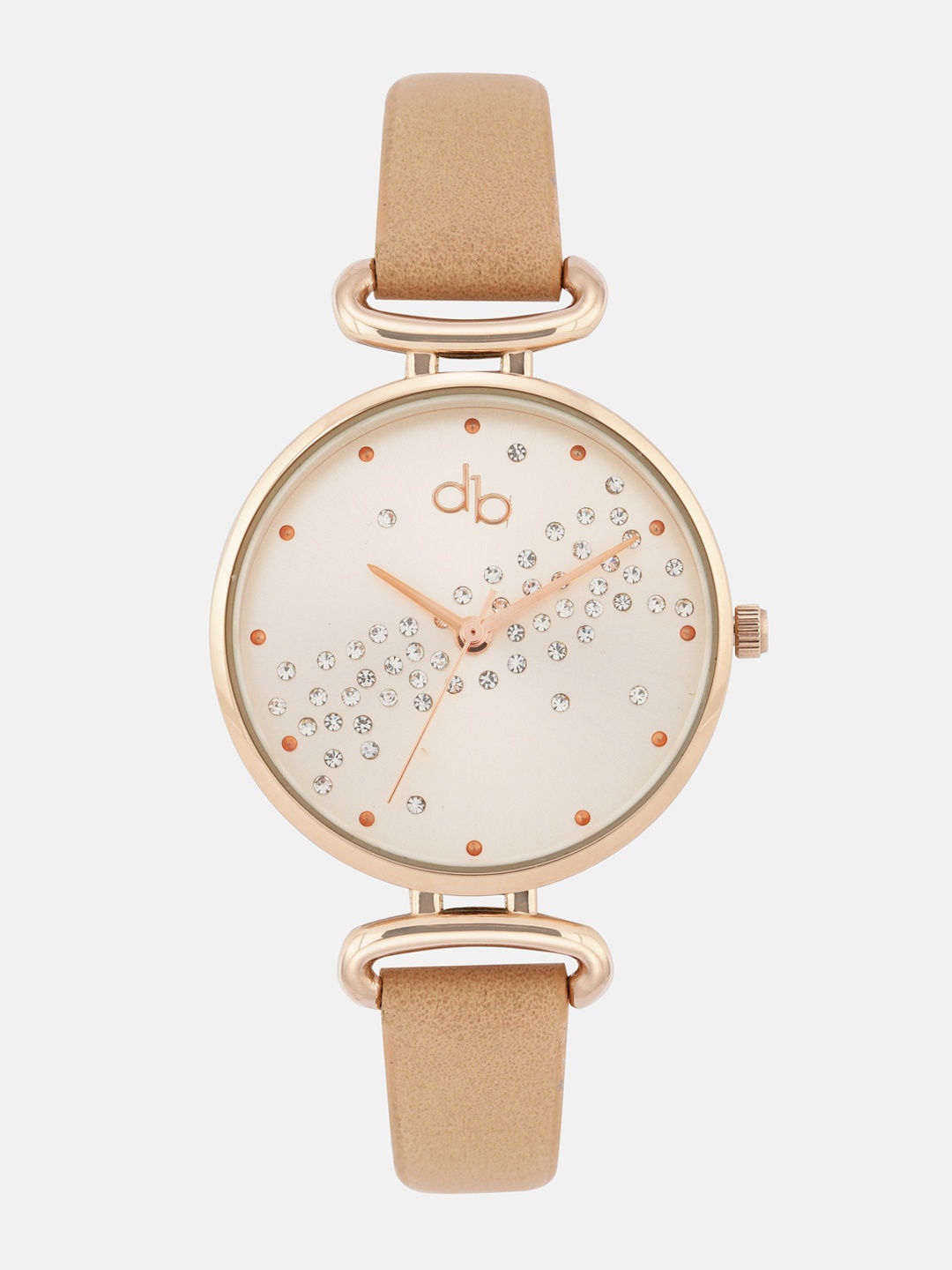 

DressBerry Women Gold-Toned Analogue Watch DB18-1B