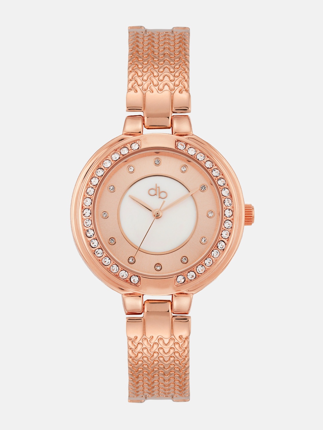 

DressBerry Women Rose Gold Analogue Watch DB18-5A