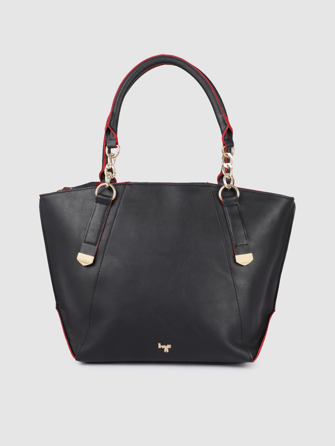 

Baggit Black Solid Shoulder Bag