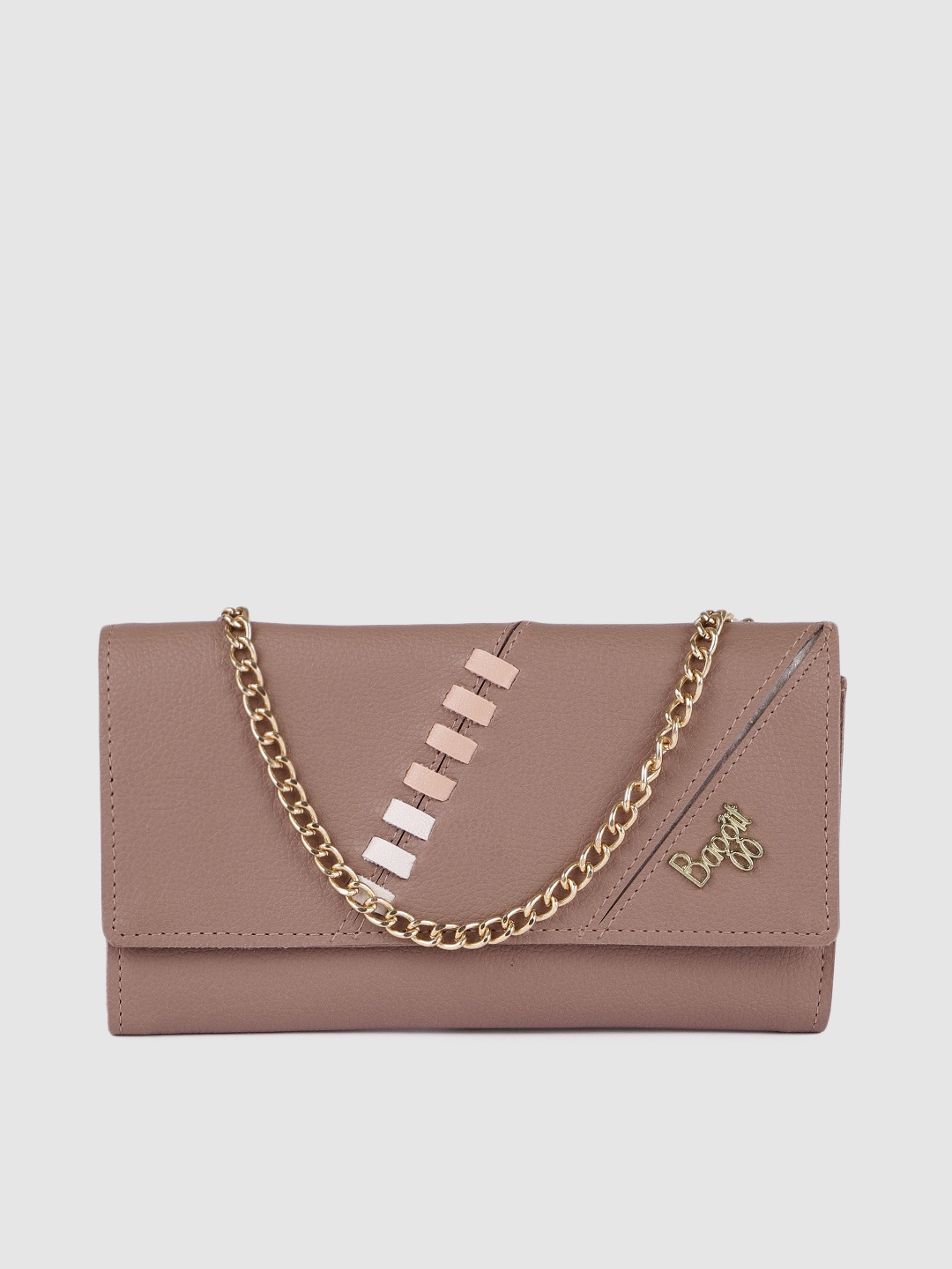 

Baggit Women Mauve Solid Two Fold Wallet