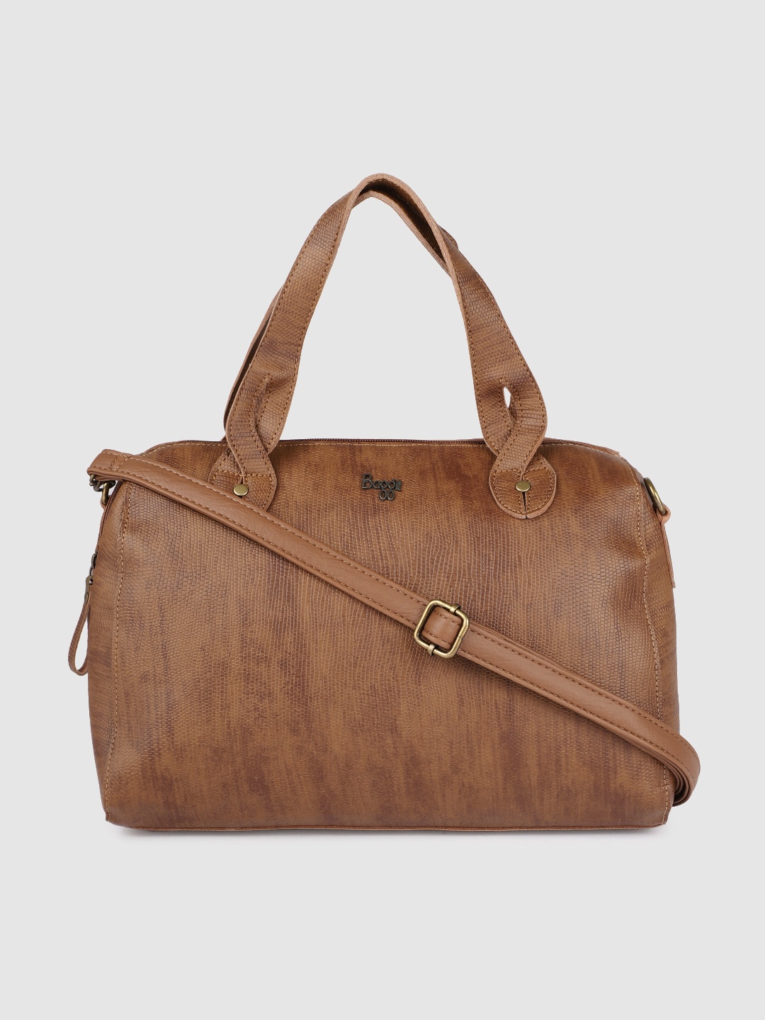 

Baggit Tan Textured Handheld Bag