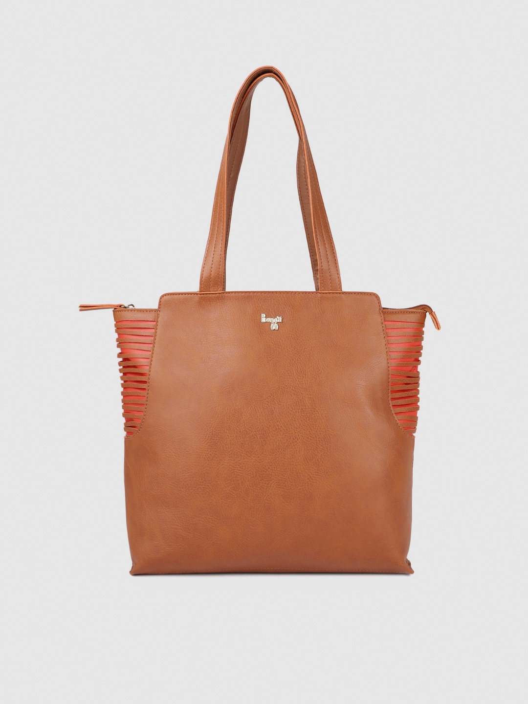 

Baggit Brown Solid Shoulder Bag