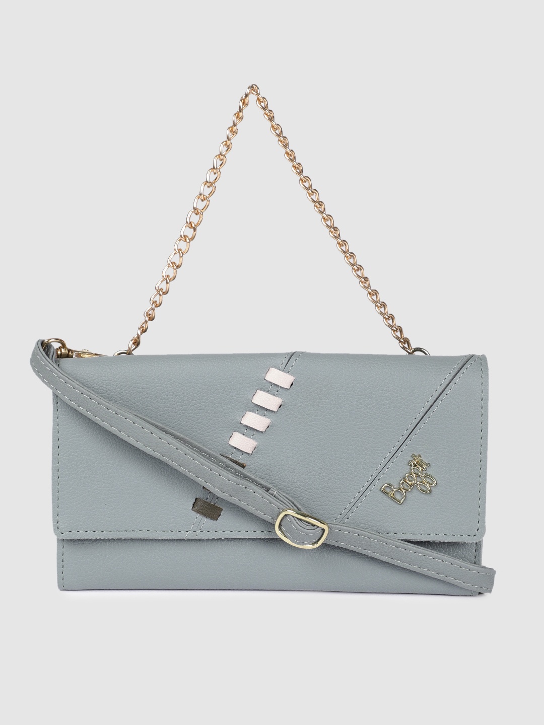 

Baggit Women Blue Solid Two Fold Wallet