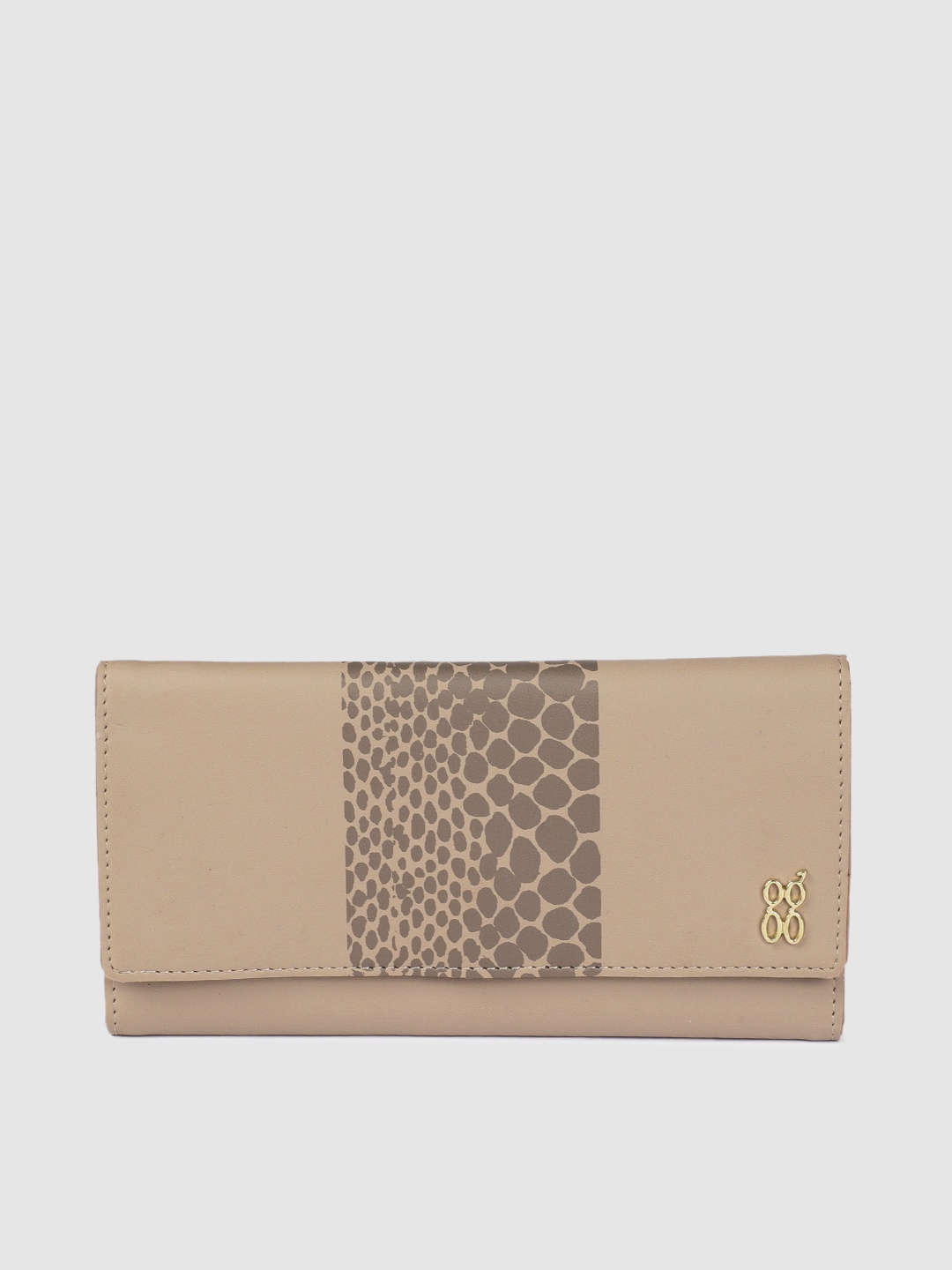 

Baggit Women Grey Printed Three Fold Wallet