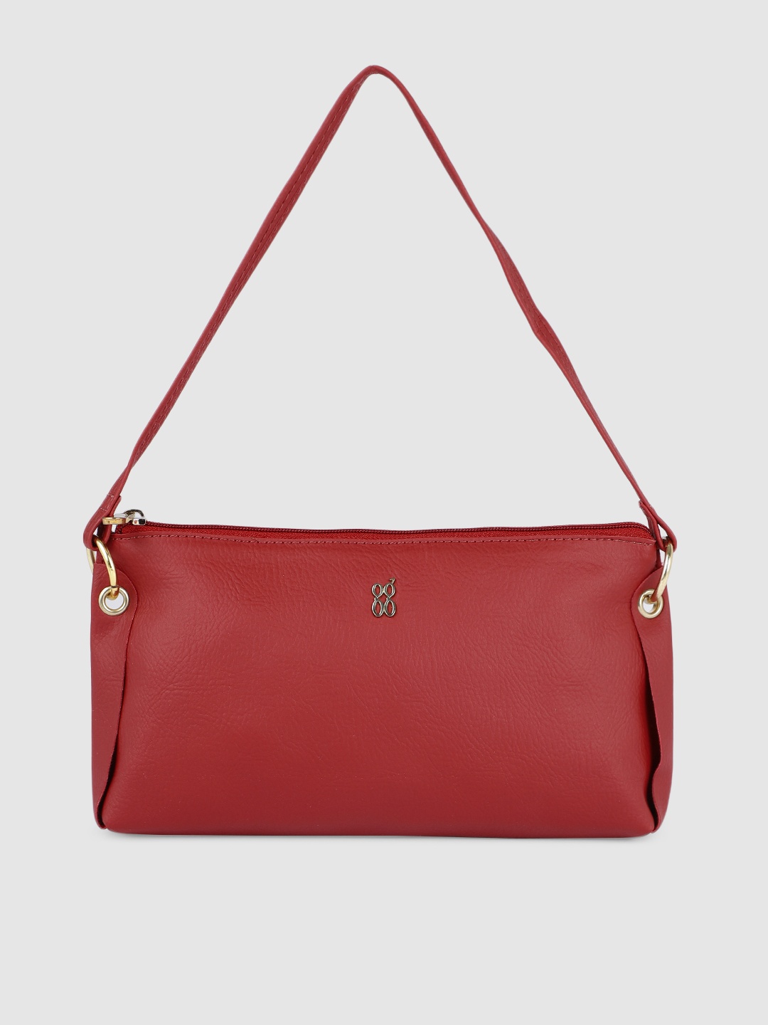 

Baggit Red Solid Handheld Bag