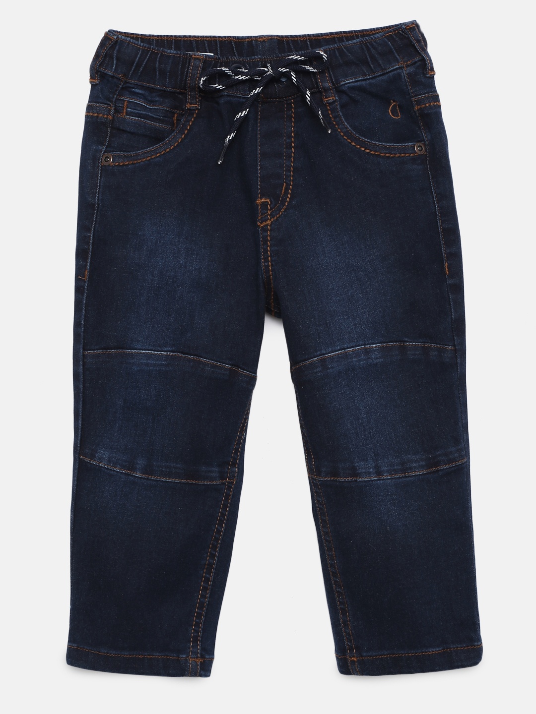 

Gini and Jony Boys Blue Regular Fit Mid-Rise Clean Look Jeans
