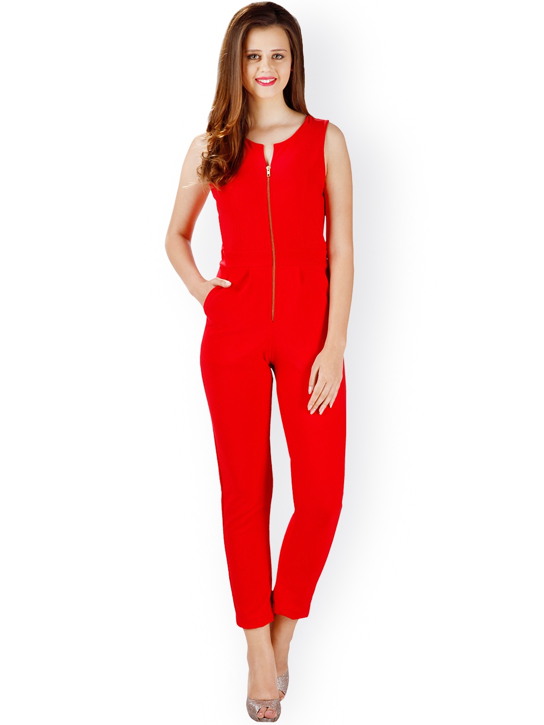 

Miss Chase Red Jumpsuit