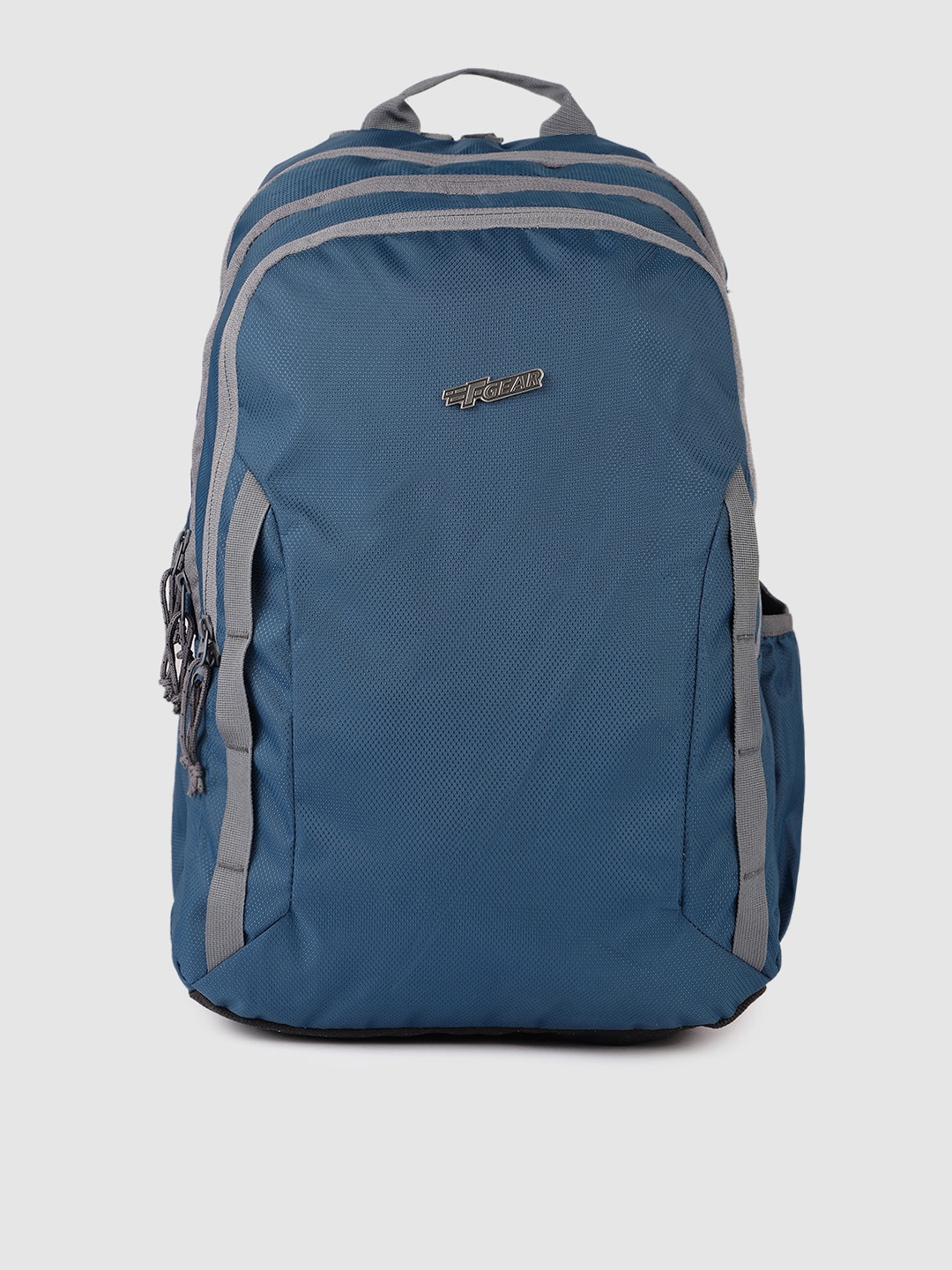 

F Gear Unisex Navy Blue Solid Raider Prussian Backpack