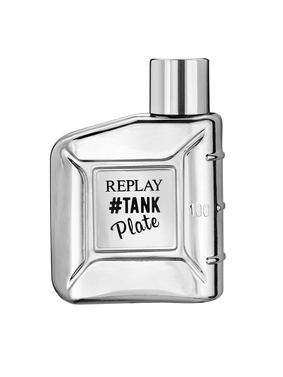 

Replay #Tank Plate Eau de Toilette For Him 100ml, Silver