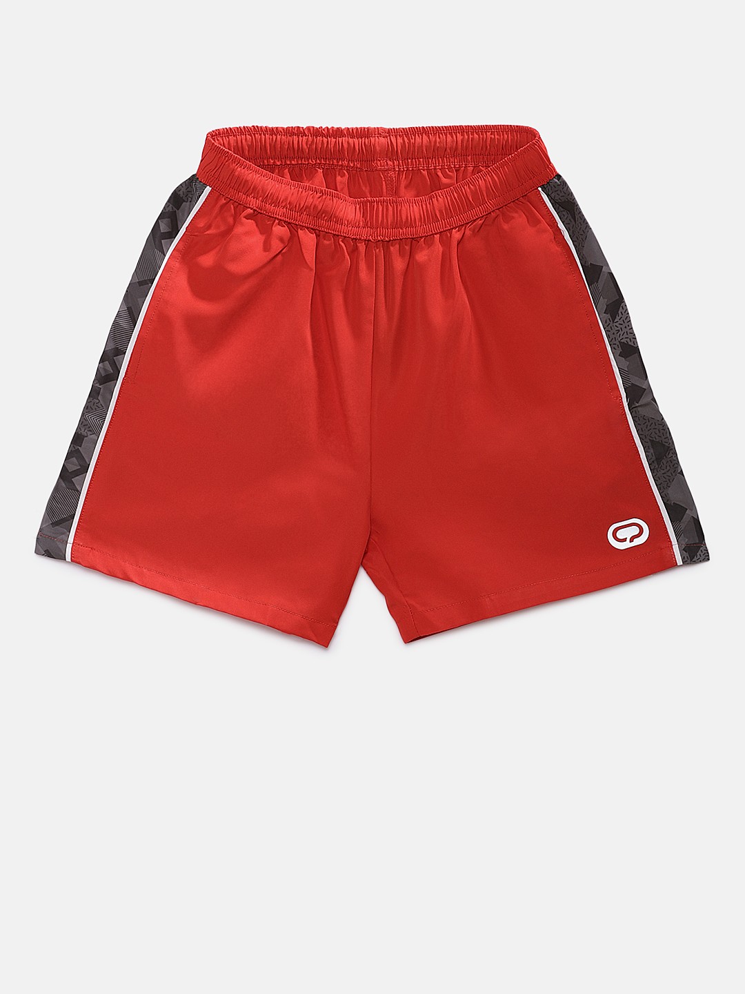 

QIDDO Boys Red Solid Regular Shorts