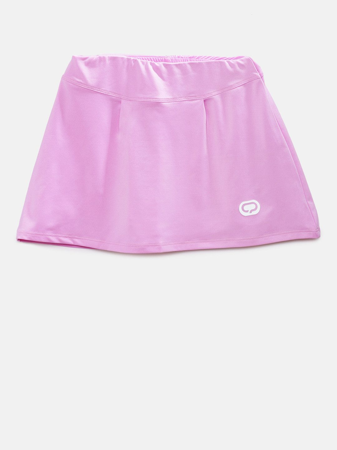 

QIDDO Girls Pink Solid A-Line Skirt
