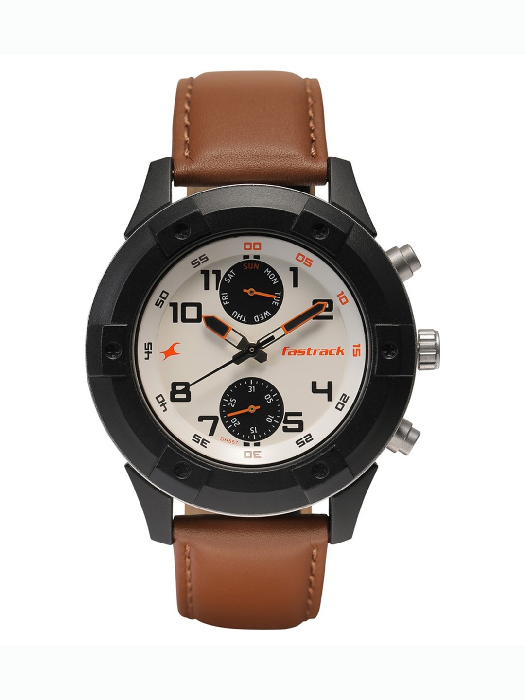 

Fastrack Men Brown Analogue Watch 3182KL48