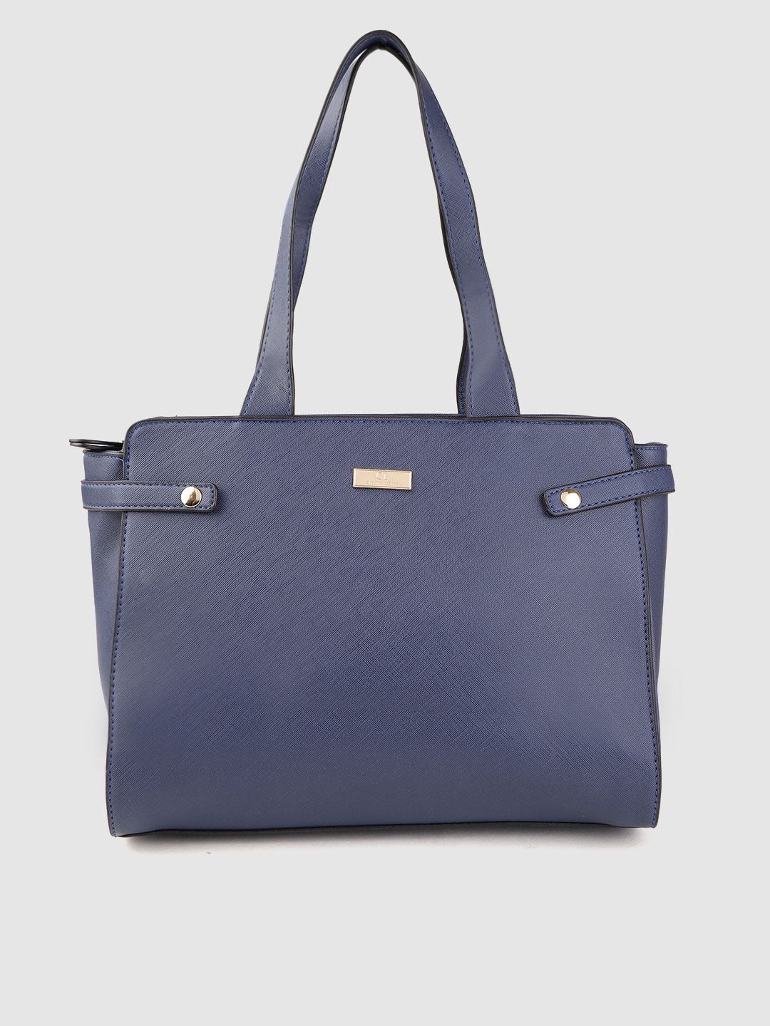 

Carlton London Navy Blue Solid Shoulder Bag
